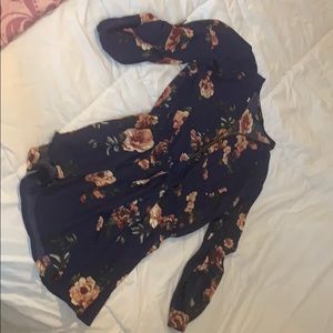 Rue 21 sheer dress blouse
